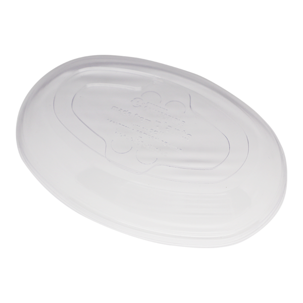 LID PLA 24 oz Burrito Bowls, Clear World Centric